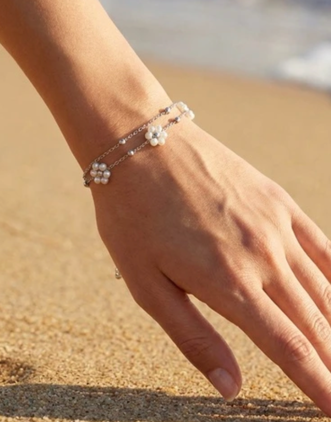 Bracelet en acier inoxydable / doré ou argenté