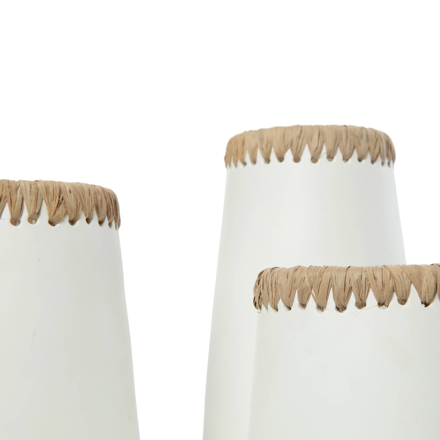 The Sneaky Vase - Blanc Naturel - M
