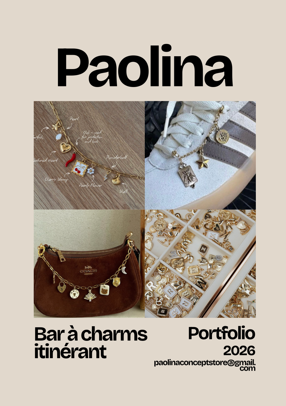 Bar à charms itinérant / Ateliers