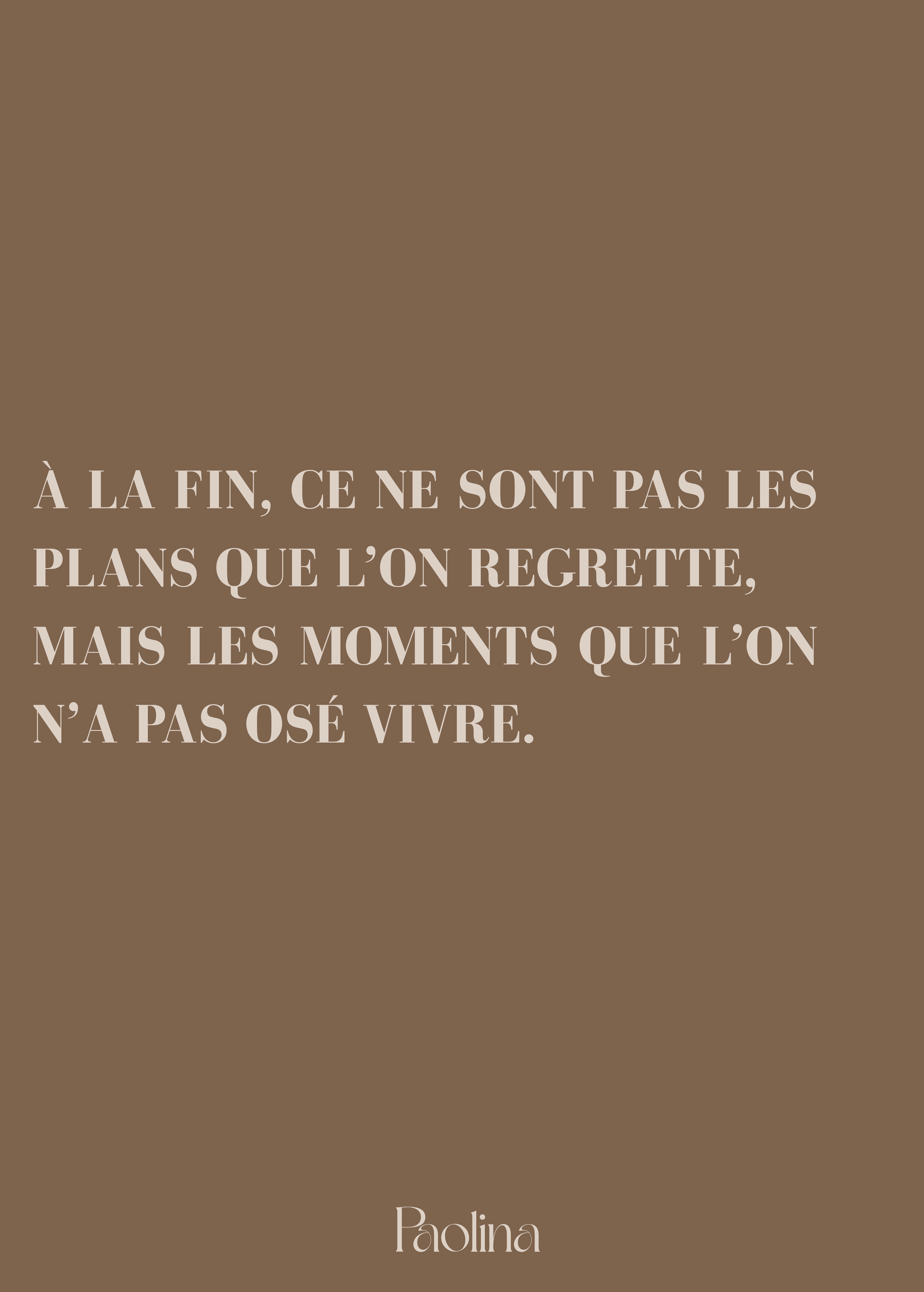 Carte « osé vivre »