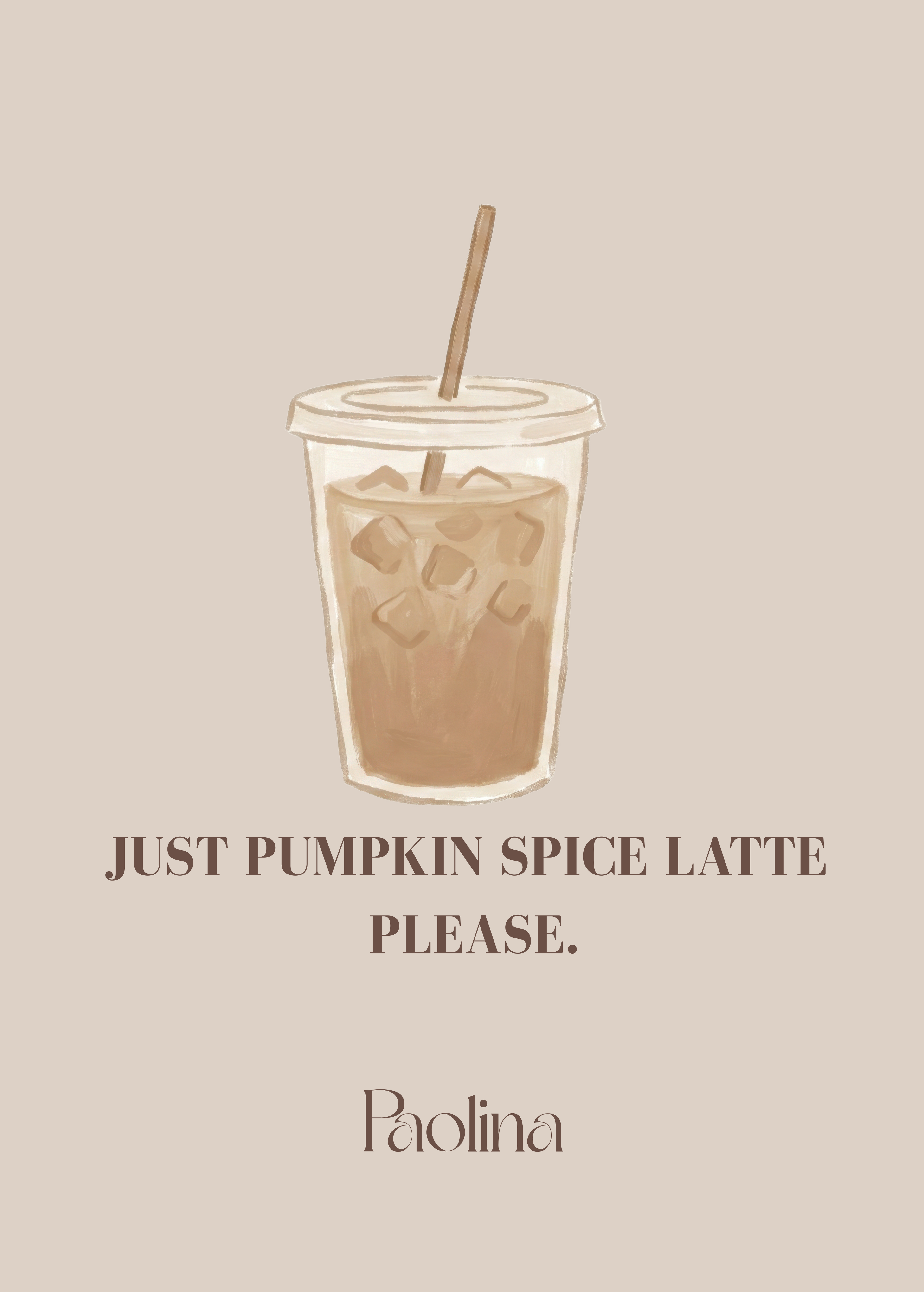 Carte latté
