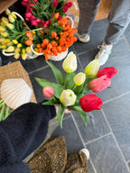 Falsche Tulpen – echte Berührung Blume