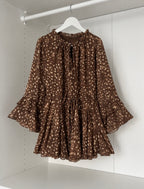 Robe chocolat - exclu web