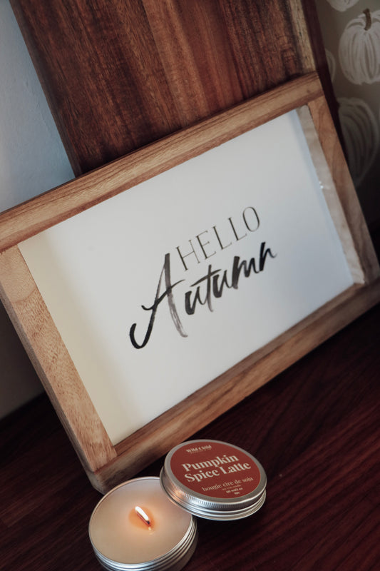 Plaque Automne