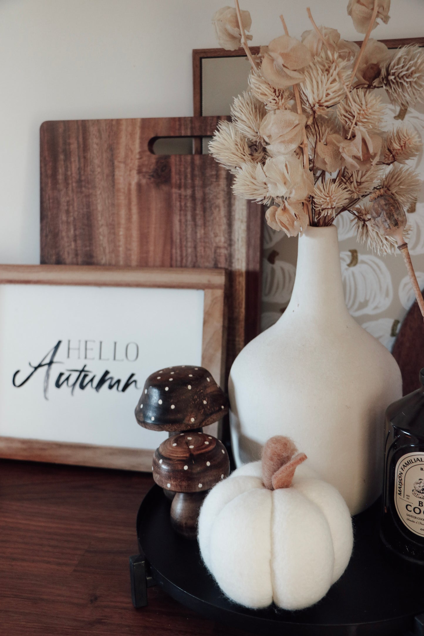 Plaque Automne
