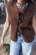Sans manche - Marron