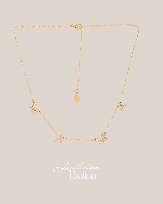 Collier MAMA - Doré ou argenté