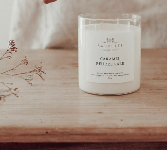 Bougie caramel beurre salé