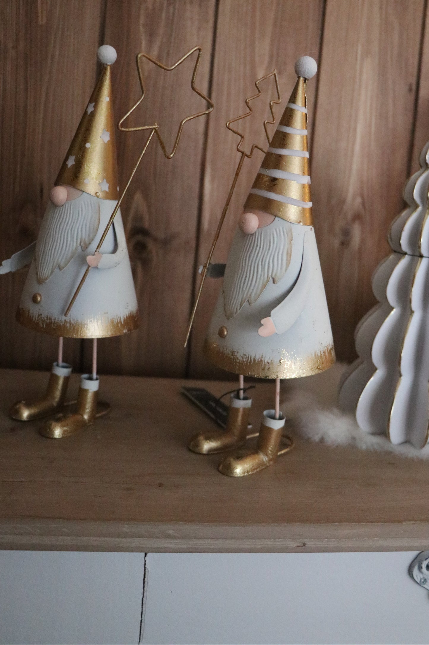 Père Noel en métal