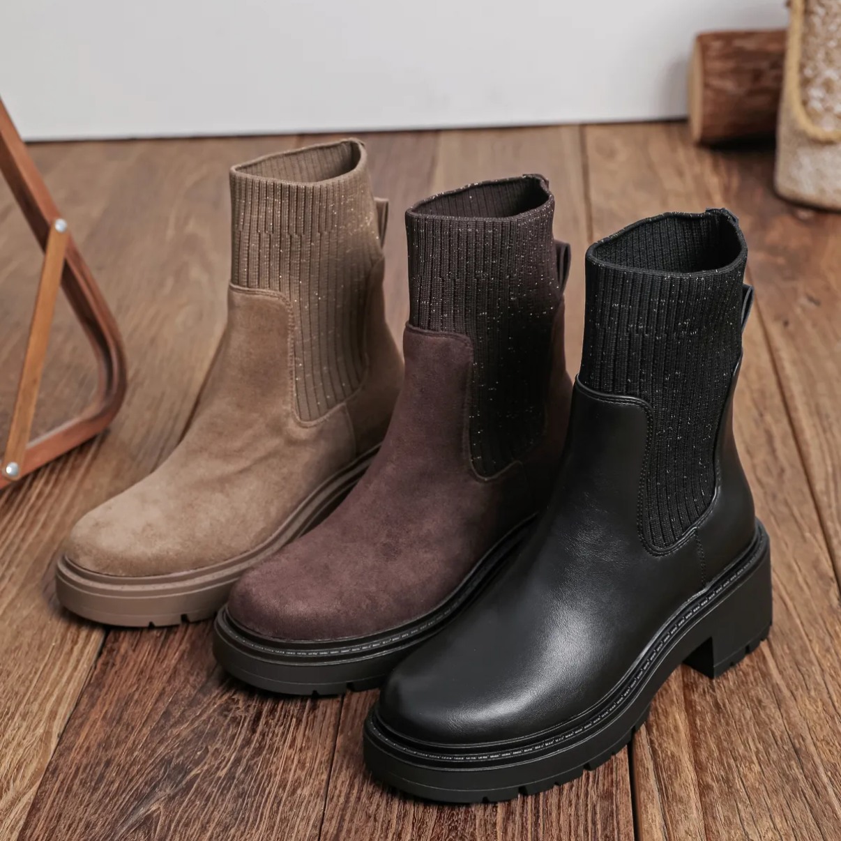 Bottes Huny - Marron
