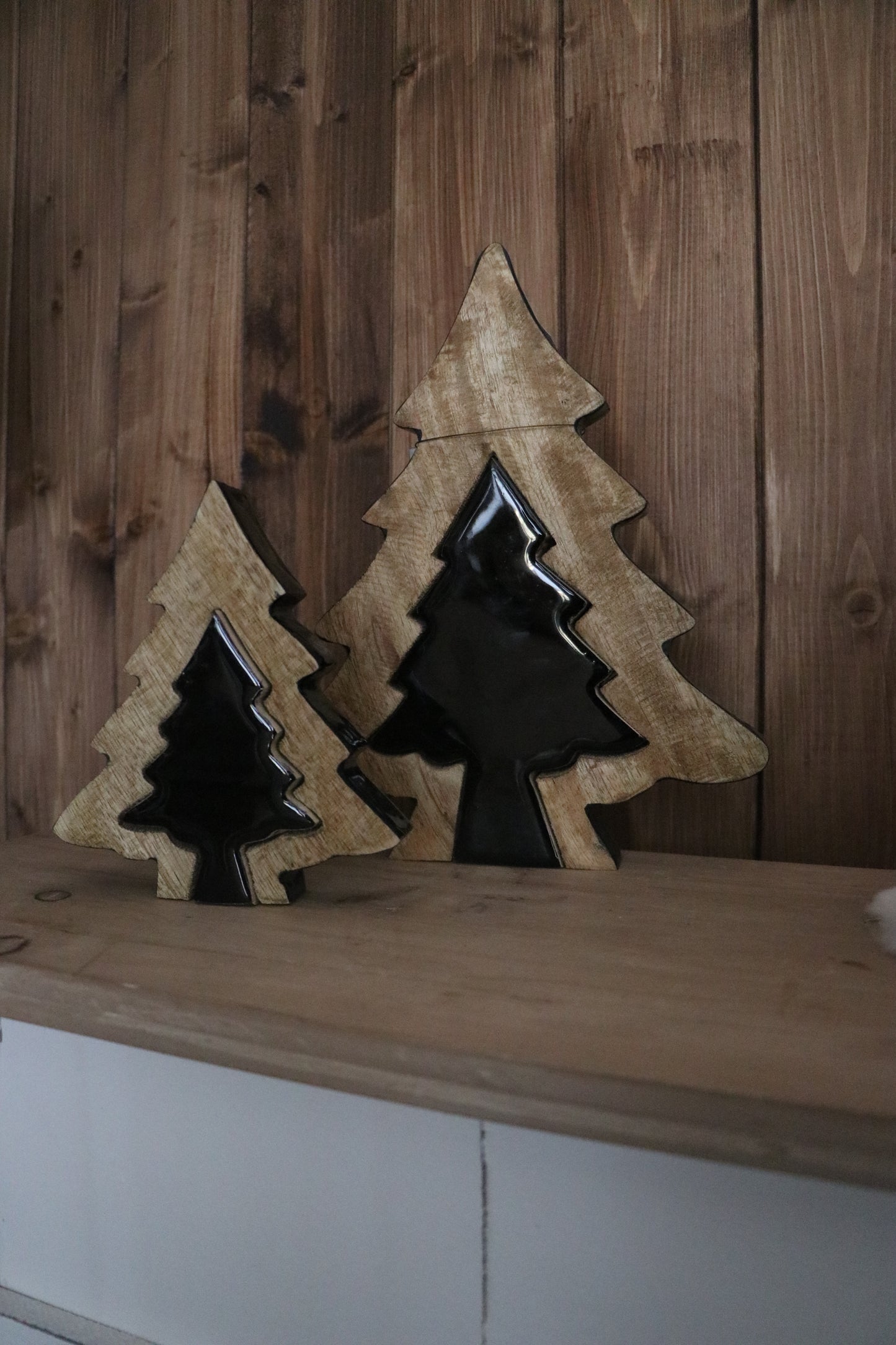 Sapin puzzle en bois