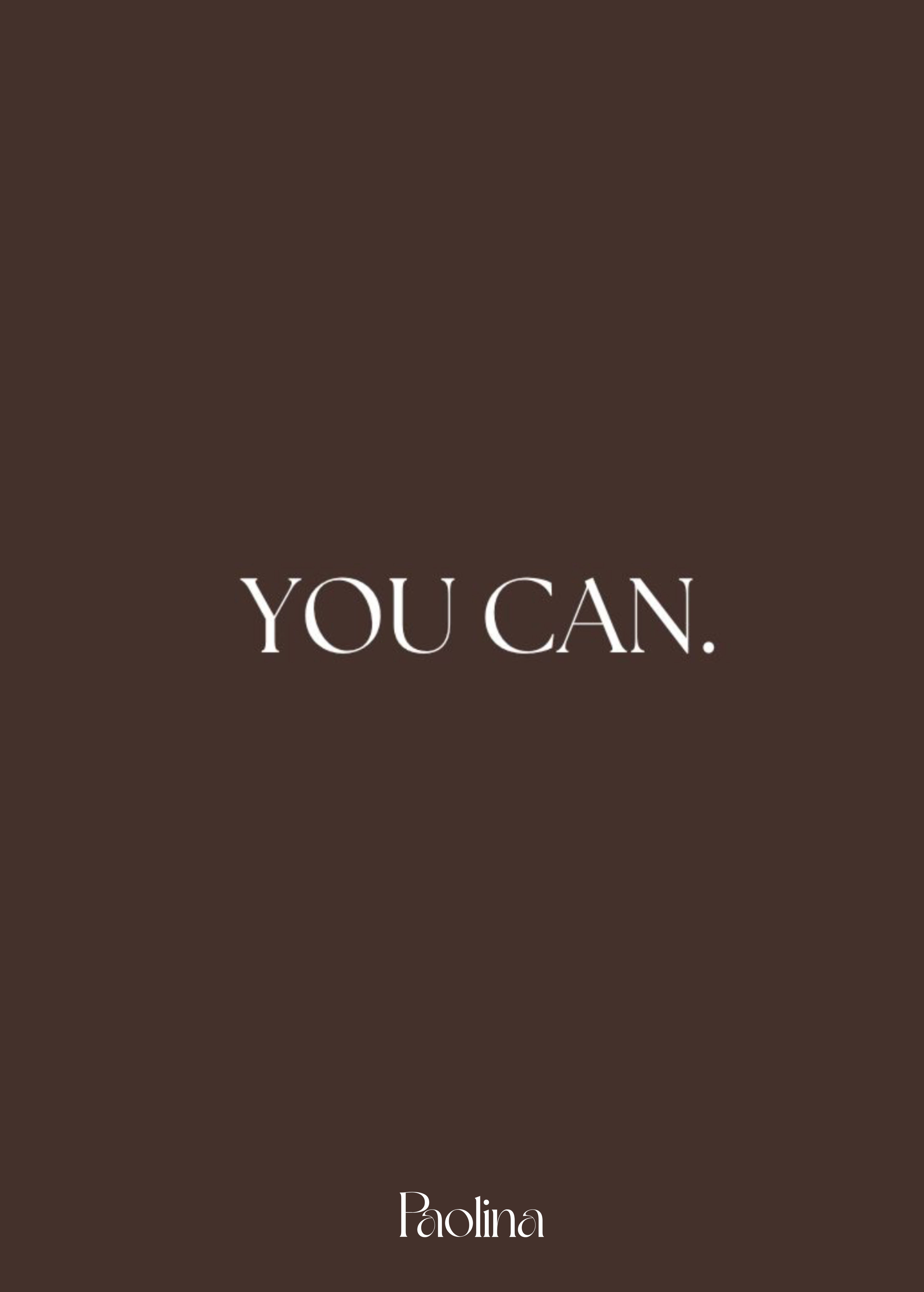 Carte « you can »