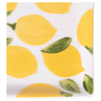 Rechteckiger Teller Fruit Life 2 Modelle 31,5 x 16,5 cm Zitrone