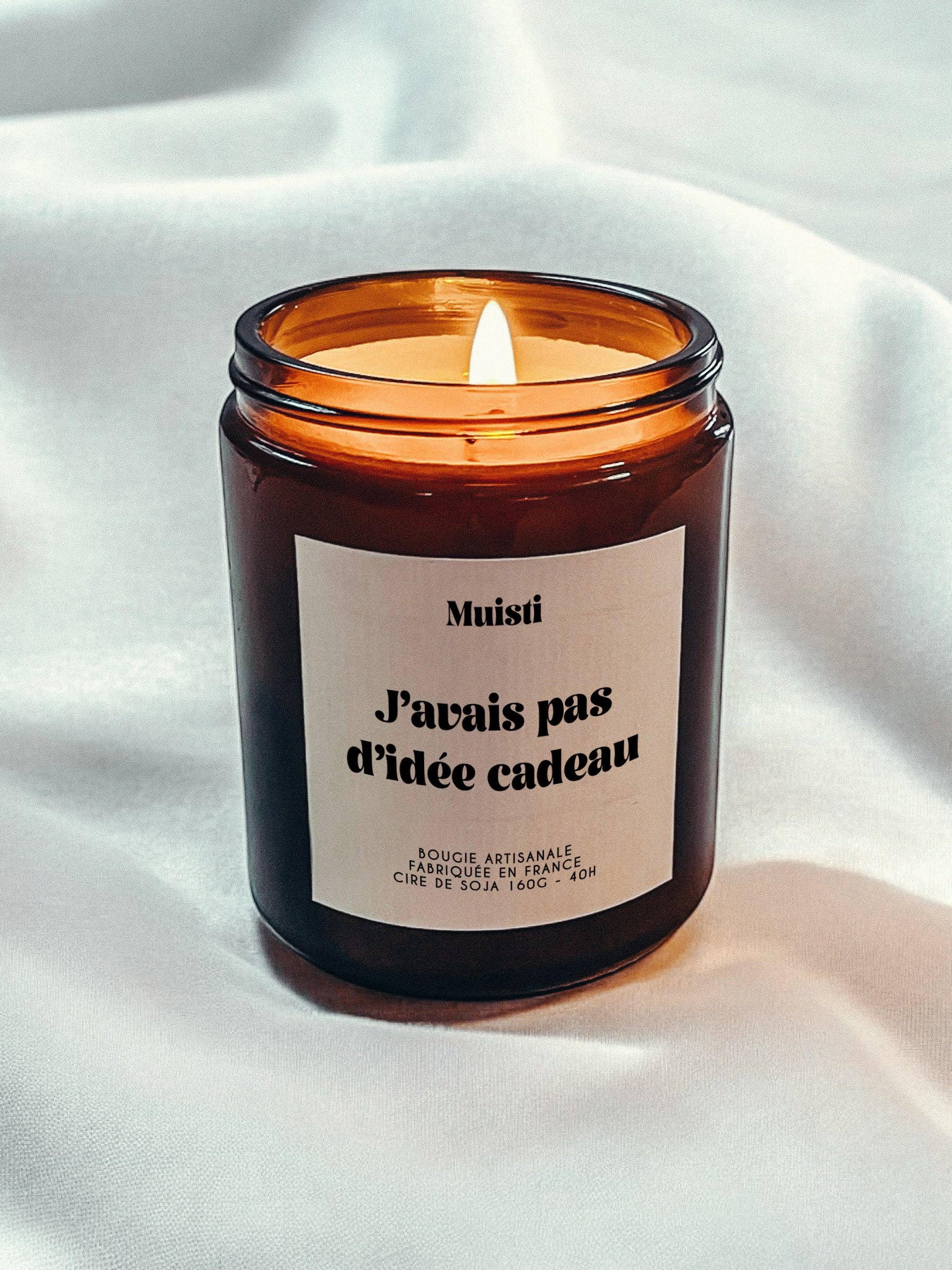 Bougie Parfumée - J'avais pas d'idée cadeau: Cappuccino
