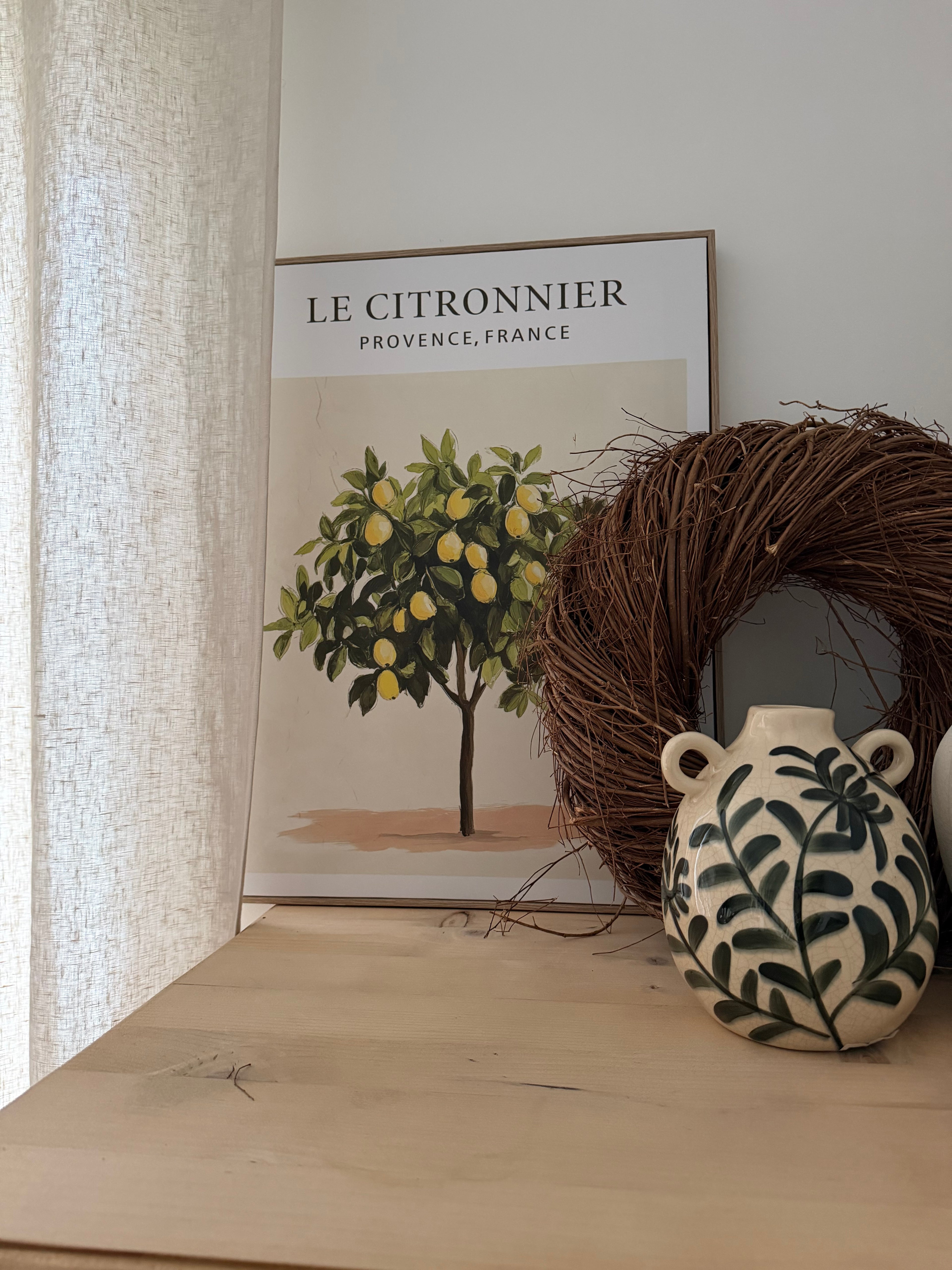 Cadre citronniers