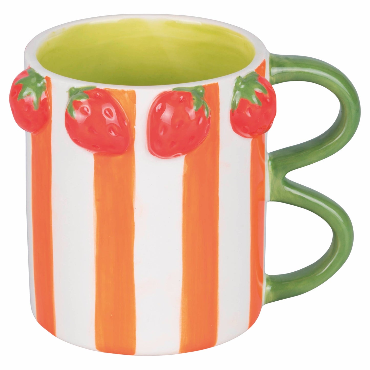 Lot de 2 mugs Fruit Life à fraises