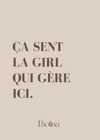 Carte « girl »