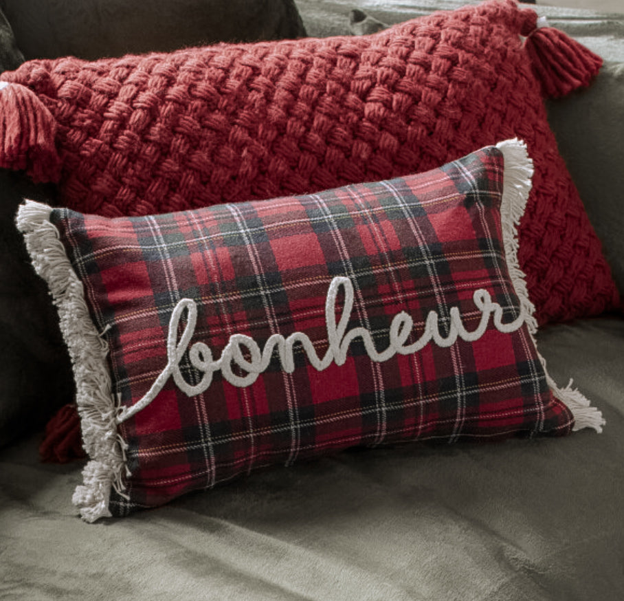 Coussin bonheur