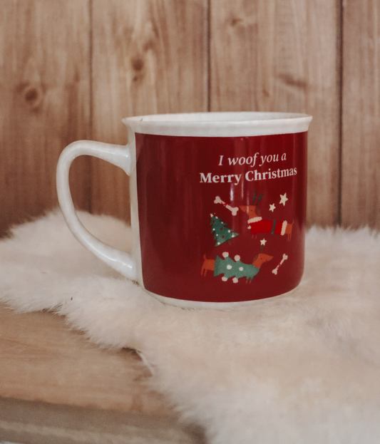 Mug chiens Noël