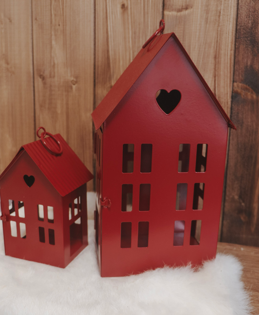 Photophore maison en métal