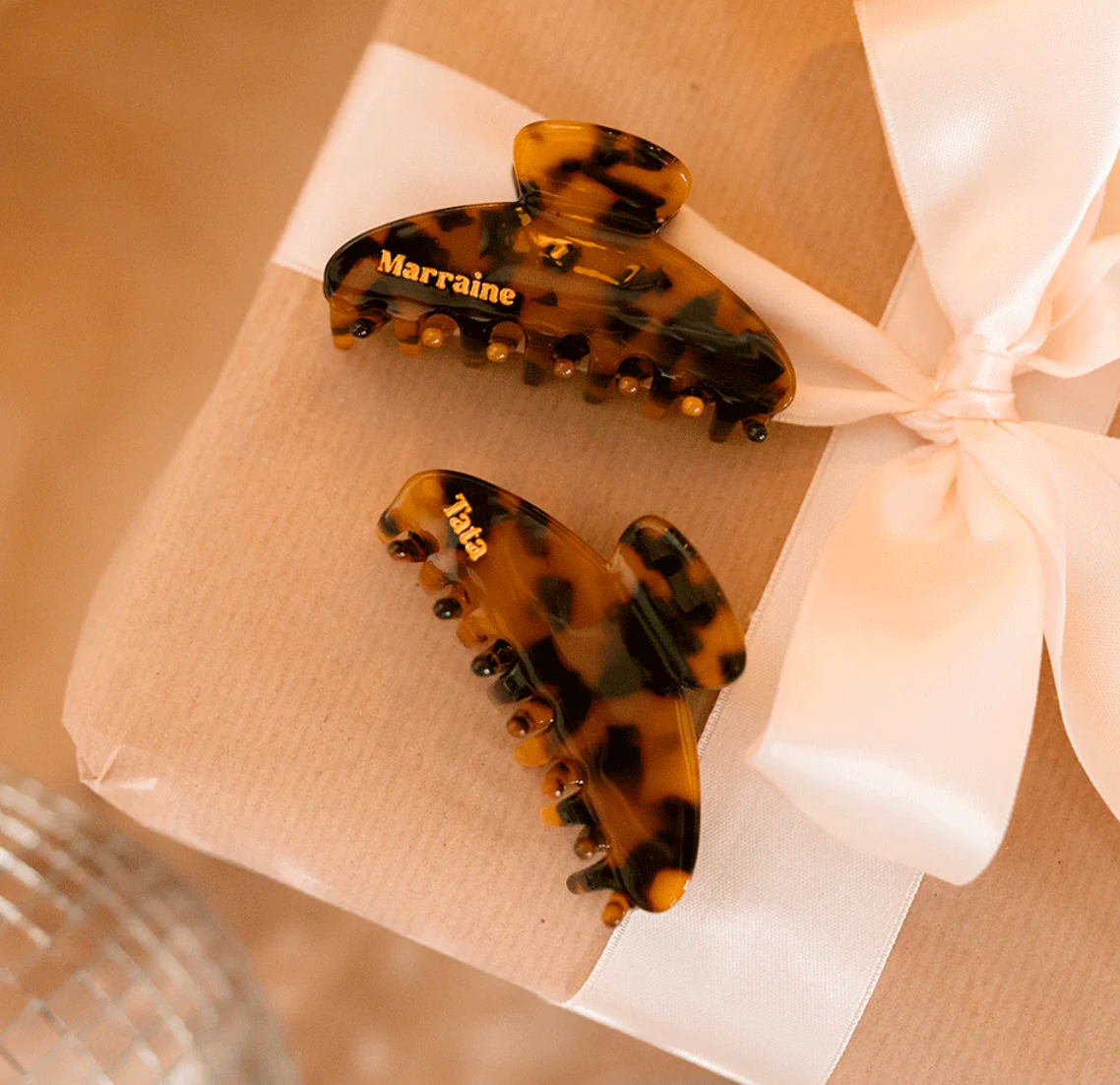 Pince à cheveux Tata / Marraine