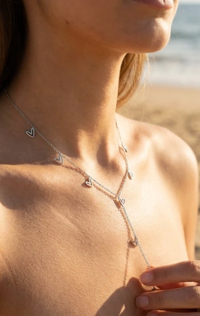 Collier doré ou argenté