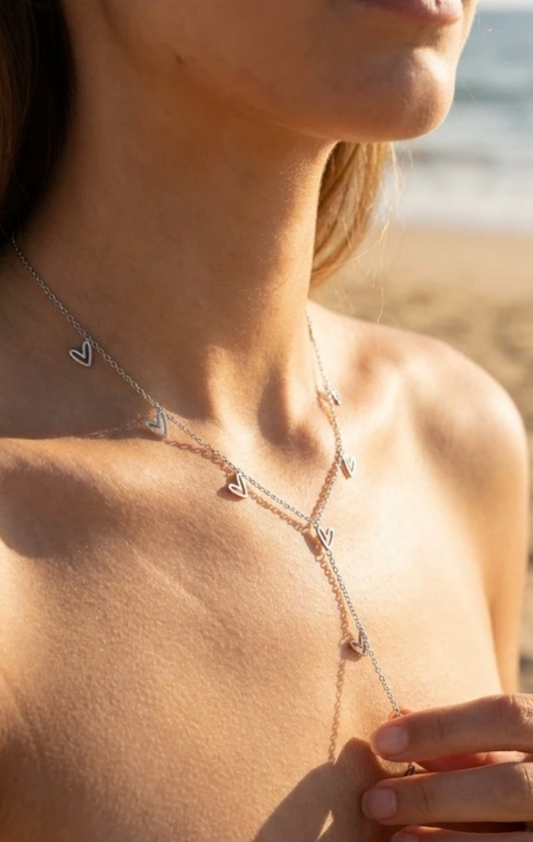 Collier doré ou argenté