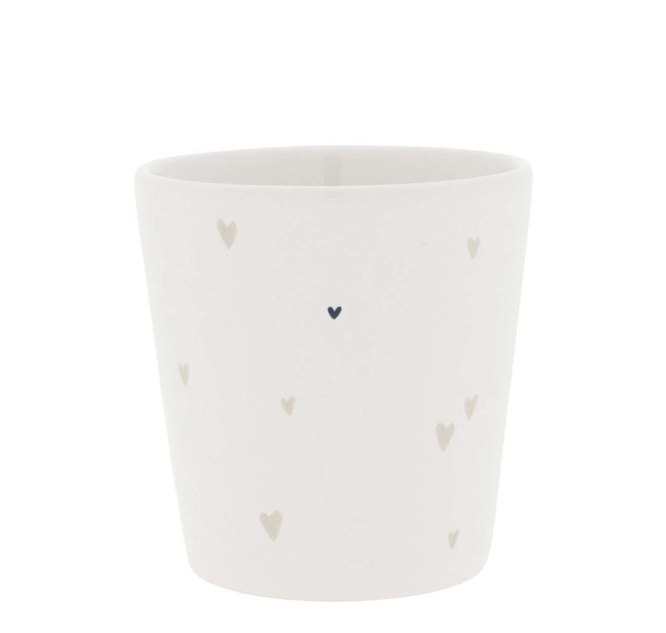 Tasse Becher Herzen BC