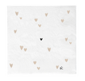 Serviettes coeurs