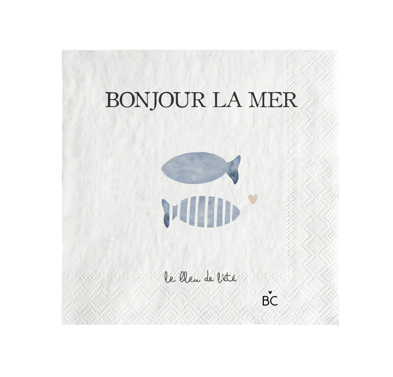 Serviettes la mer