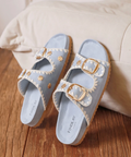 Sandalen Mona - HELLBLAU