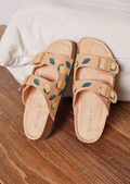 Sandalen Zitronen - beige