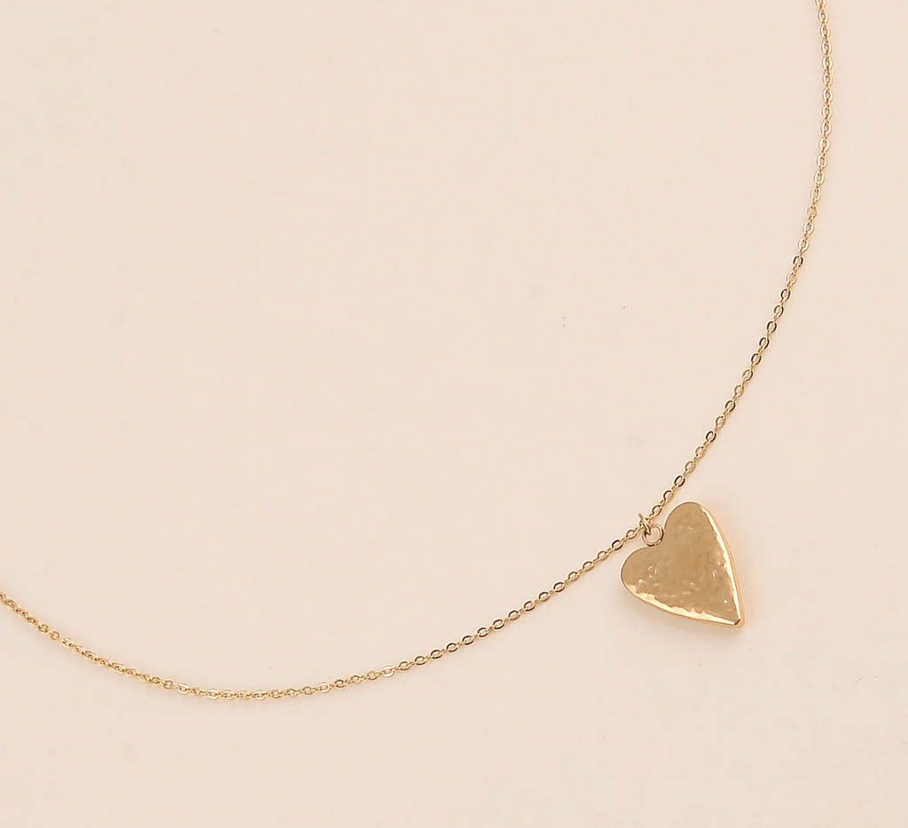 Collier gros coeur