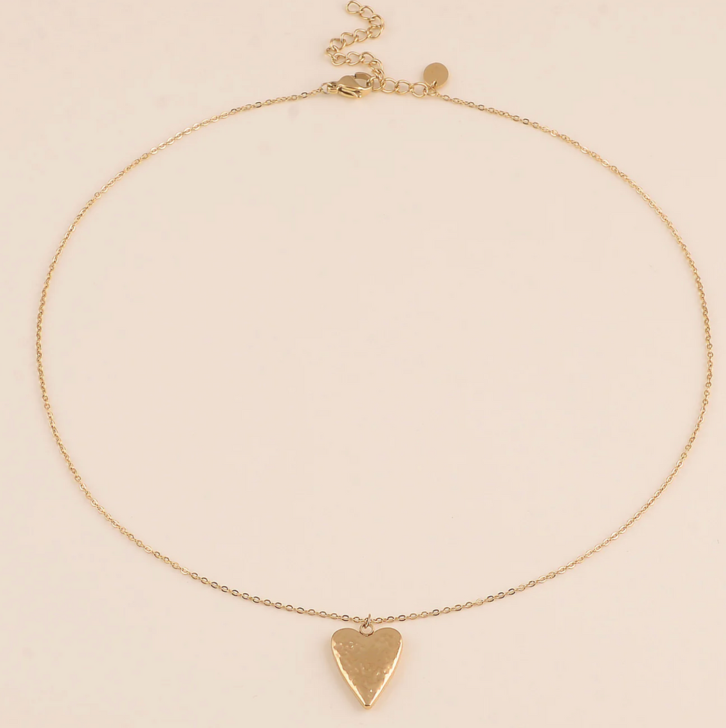 Collier gros coeur