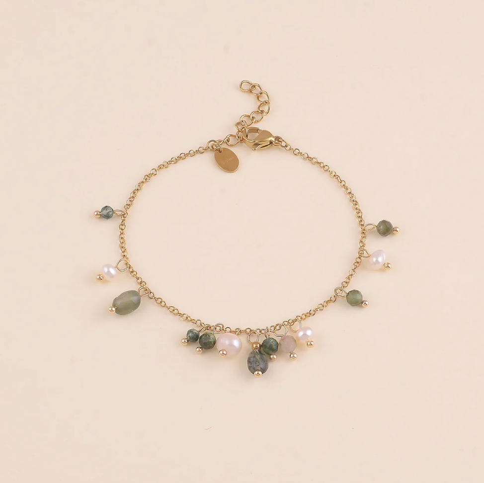 Bracelet Lysianne vert