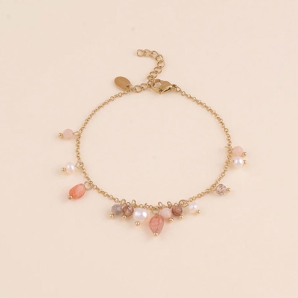 Bracelet Lysianne rose