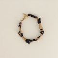 Bracelet tissus léopard