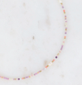 Collier Maloa lilas et orange