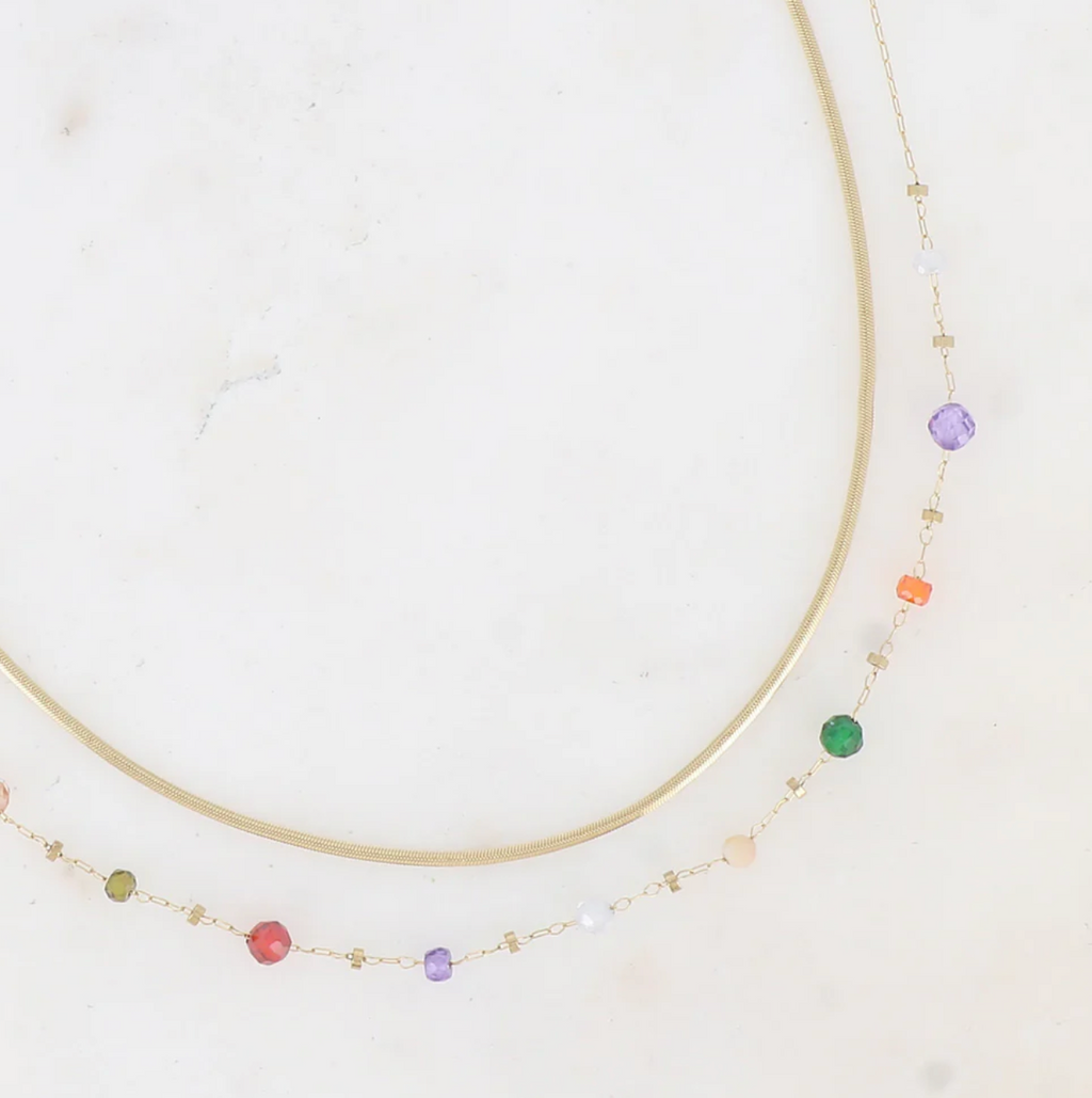 Collier Solia coloré