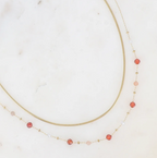 Collier Solia orange