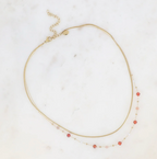 Collier Solia orange