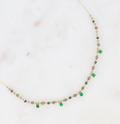 Collier Isaline vert