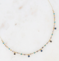 Collier Isaline Bleu