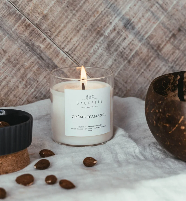 Bougie crème d'amande