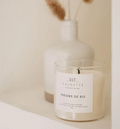 Bougie poudre de riz