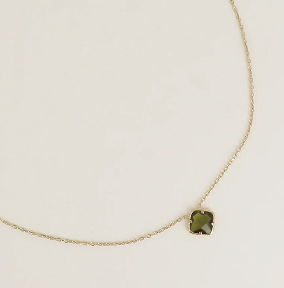 Collier Milo - vert