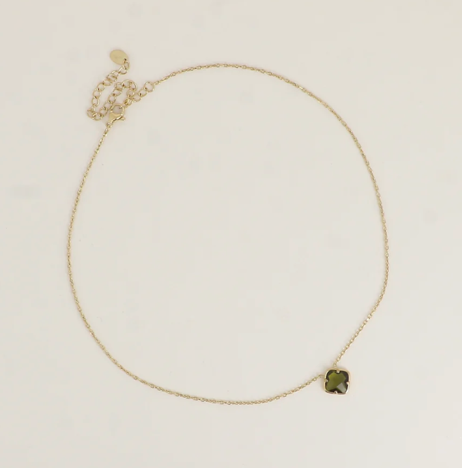 Collier Milo - vert