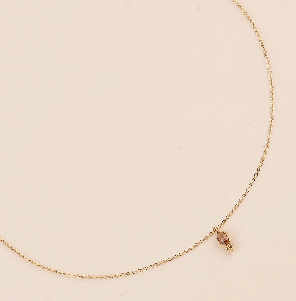 Collier Louise - Marron