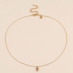 Collier Louise - Marron