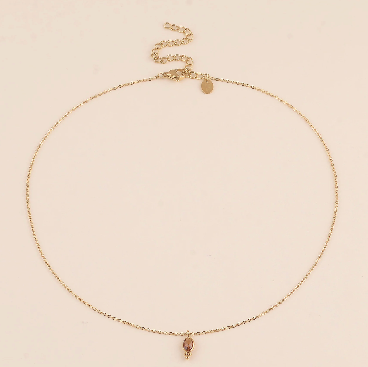 Collier Louise - Marron